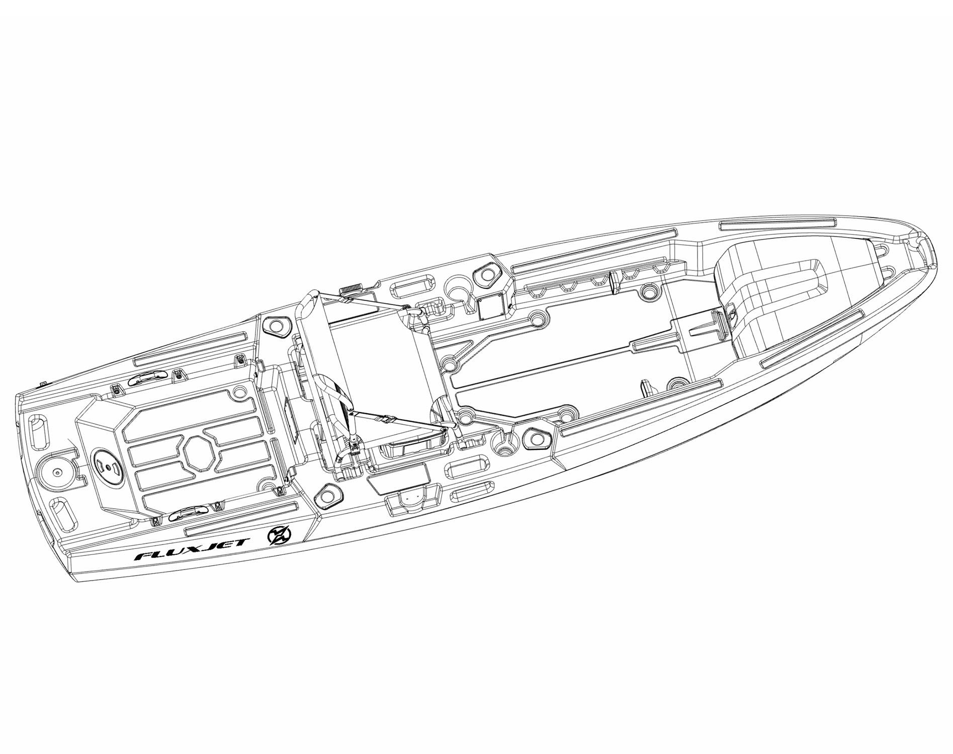 FluxJet Kayak — Первый в Мире Электрический Рыболовный Каяк